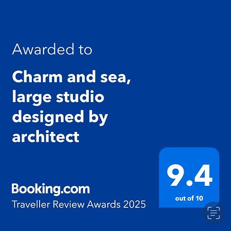 Charm And Sea, Large Studio Designed By Architect Cul de Sac Dış mekan fotoğraf